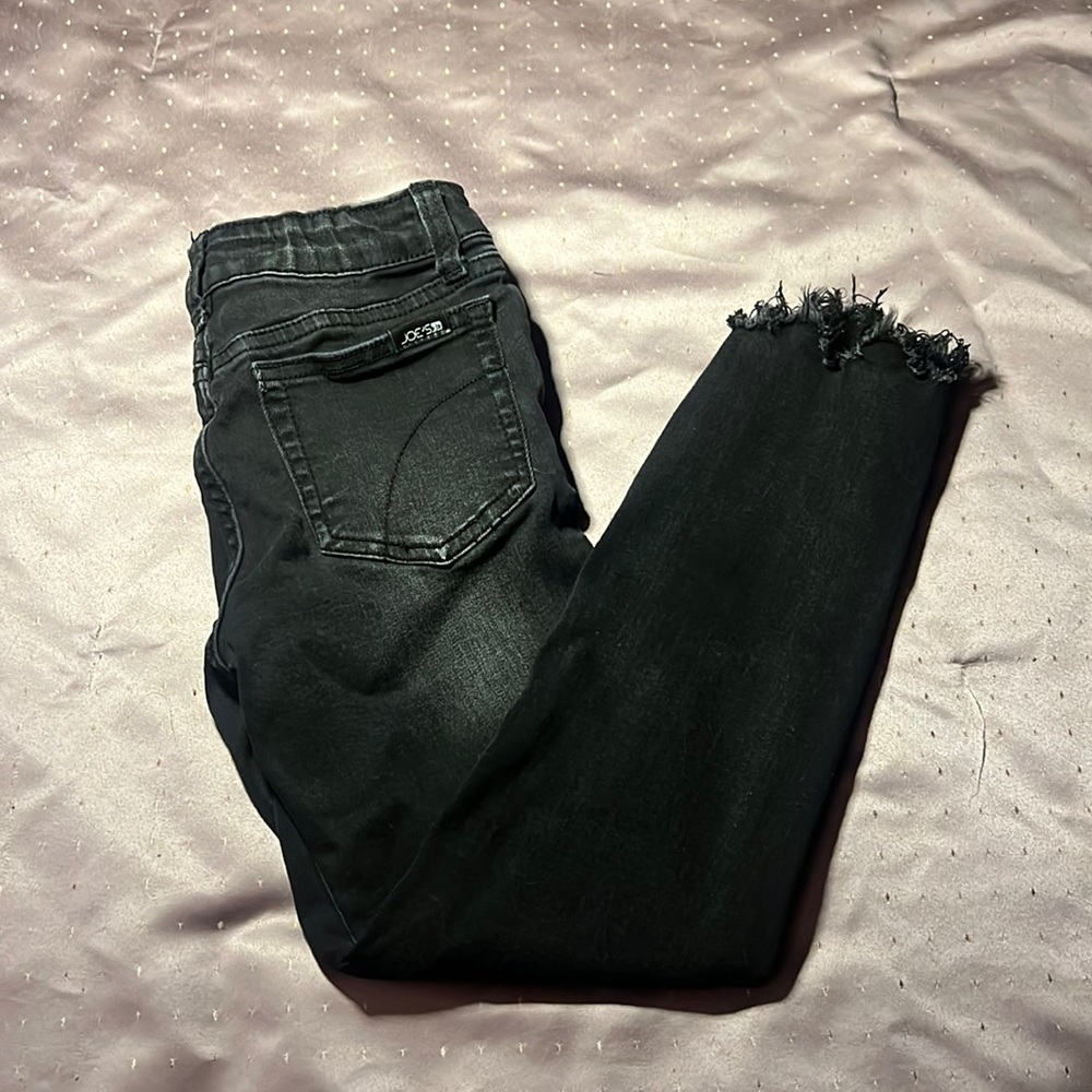 Girl’s Joe’s jeans, black, size 8